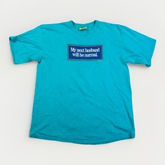 Vintage Lake Street Shirts My Next Husband Will Be Normal Shirt Size XL