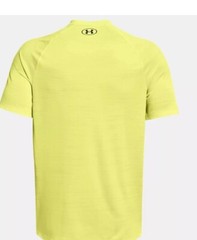 Under Armour Tech 2.0 Tiger T-Shirt UA Lime Yellow Loose Fit Size L