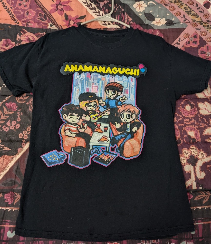 Anamanguchi Scott Pilgrim Vs The World: The Game T-Shirt Medium Tee Limited Run
