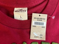 Hollister Men’s Hollister Longboard Classic Tee Red Large MSRP: $24.50 NWT