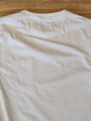Vince T-Shirt Mens Garment Dyed Light Blue Pocket SS Crewneck – M