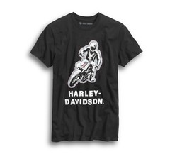 Harley-Davidson Racing Men’s #1 T-Shirt, Black – 99021-20VM