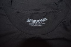 Spider-Man Across The Universe Mens Big & Tall Splatter Logo Shirt New 2XLT