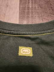 Ecko Unltd Mens 3XL Graphic T Shirt Green Embroidered Logo Applique…