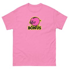 Bonus Iceland Supermarket Pink Piggy Bank Logo T-Shirt Bonus Iceland Tee