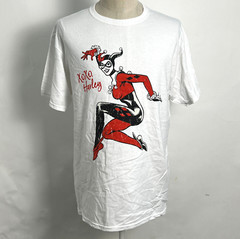 CVLA x DC Men’s T-Shirt Harley Quinn White Size XL NEW Batman