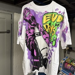 Warren Lotas T-Shirt End of Days Mens Sz 2XL Rare Graphic Purple