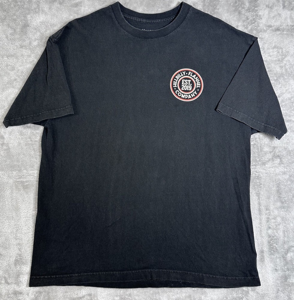 Hillbilly Flannel Co Independent Truck Co BTG Summit Black Graphic Tee XL Black