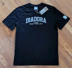 Diadora 1948 Run Valley Short Sleeve T-shirt Black M
