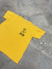 True Vintage 60s 70s Pink Panther 215 Graphic Tee Rare Yellow Single Stitch
