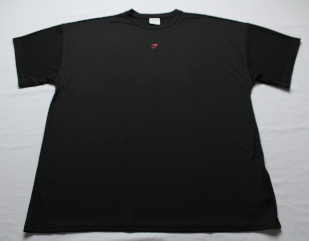 Gymshark Men’s Lightweight Hybrid Graphic Oversized Fit T-Shirt NN7 Black XL NWT