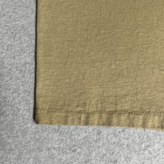 Vtg. 80s/90s Alore Single Stitch Blank Tan T-Shirt Small Made in USA Slub Cotton