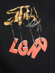 LGND Supply Co Graphic Puppet Master Logo Black T Shirt Men’s Size XL