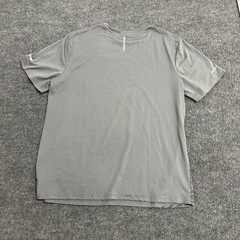 Russell T-Shirt Mens Size L Grey 360 Ventilation Athletic Graphic Mesh Gym Top