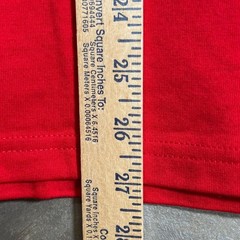 Athletic Works Mens L Red Moisture Wicking Tri-Blend Short Sleeve T-Shirts 2 New