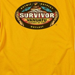 Survivor Vanuatu Licensed Adult Unisex T-Shirt Regular Fit Tee SM-3X