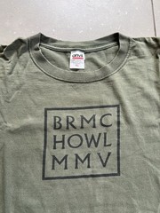 Vintage Black Rebel Motorcycle Club BRMC Howl Album Concert Tour Tee Shirt Sz XL