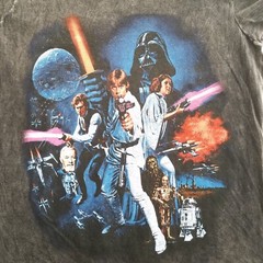 Star Wars Classic Movie Poster T-Shirt Licensed Shirt Retro Classic Tee Gary Men