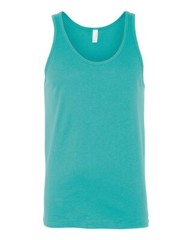 Bella Canvas Premium Unisex Triblend Jersey Sleeveless S-XL Tank Top R-3480