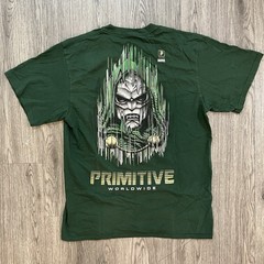 Primitive x Marvel Dr Doom Hoodie Mens M Green Gold Foil Skateboard Pullover