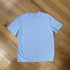 Calvin Klein Jeans Men’s Graphic Logo T-Shirt Size L Light Blue Crew Neck