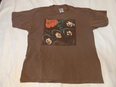 Vintage 1997 The Beatles Rubber Soul Album Band T-Shirt Size XL 💯 COTTON READ