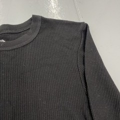 Vintage Y2k Fruit of the Look Black Long Sleeve Thermal