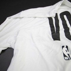 Nike NBA Authentics Dri-Fit Long Sleeve Shirt Men’s White Used Multiple Sizes