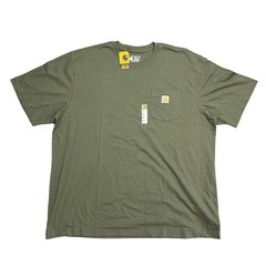 Carhartt Mens K87 Loose Fit Pocket T-Shirt Olive Green 2XL K87-M DOV NEW