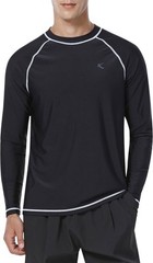 Rash Guard UPF 50+ Swim Shirts UV Sun Protection T-Shirt Quick Dry Beach Shirts