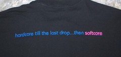 NOS Vintage Hoobastank Hard Core Till The Last Drop.. Than Soft T-Shirt SZ AL