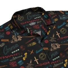 Corvair Logos Vintage button down shirt bowling hawaiian style