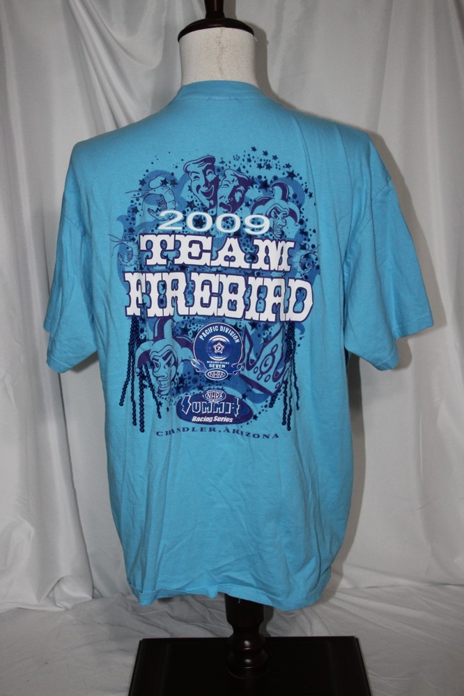 Firebird Raceway 2009 NHRA T Shirt XL Blue Chandler AZ Drag Racing Vintage