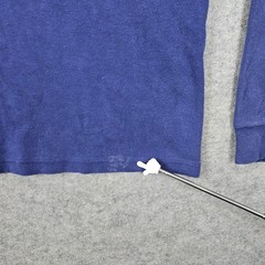 Medalist Men’s Blue Turtleneck Shirt Size M Cotton Scouts Embroidered Wolf SPOTS