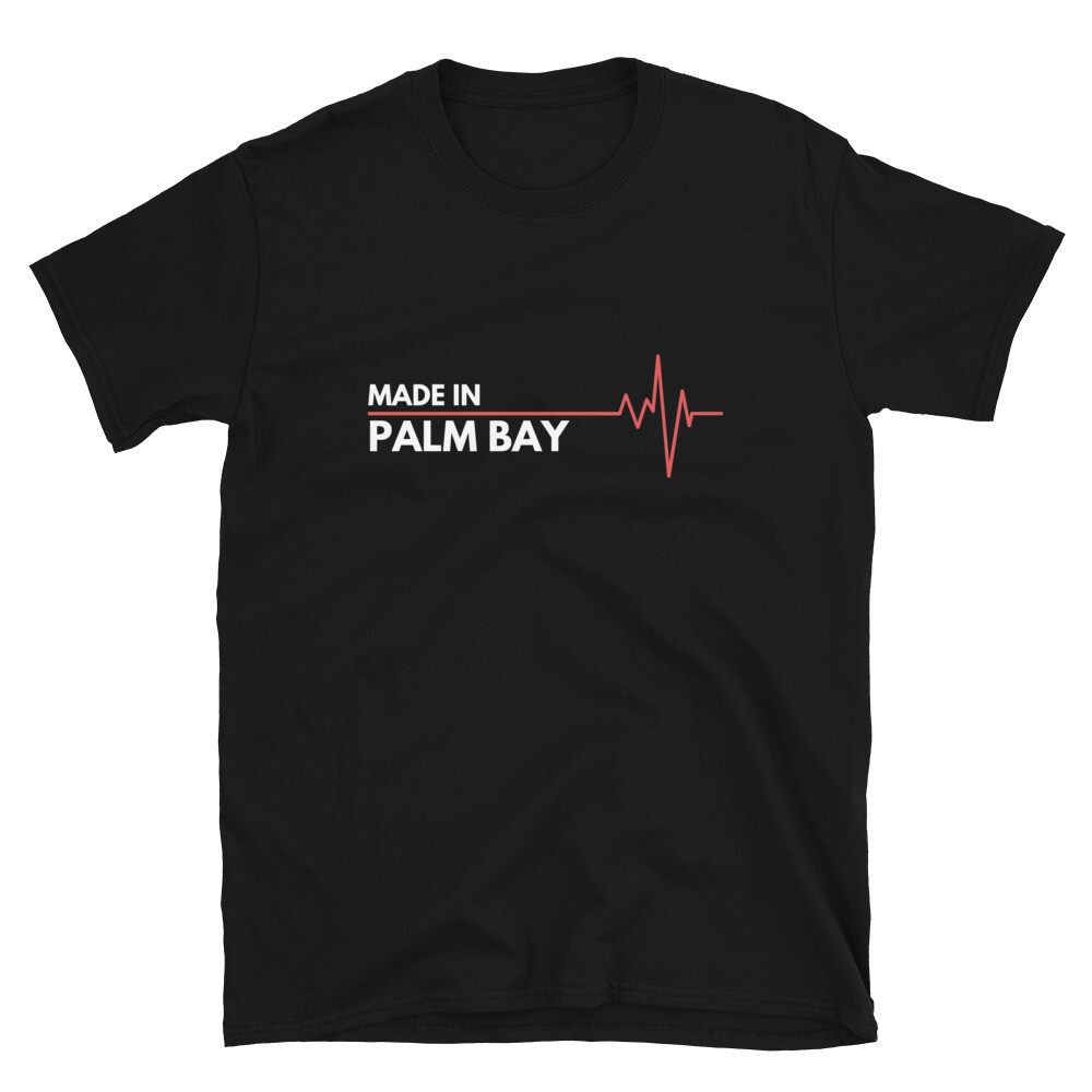 Born In Palm Bay Florida USA State Birth Place Cassic Fit T-Shirt