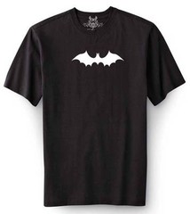 NW MEN’S PRINTED BAT GLOW IN THE DARK FUNNY HIPSTER GRAPHIC COTTON T-SHIRT