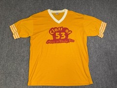 Vintage Jerzees By Russel Class Of 1953 Shirt “Alive At 35” Reunion Size XL