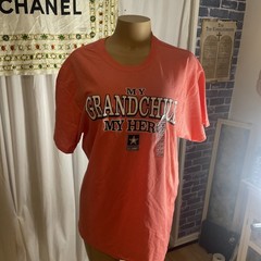 Size Large- Official Licensed US Army T-Shirt “My Grandchild My Hero” Unisex