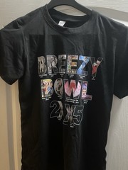 Chris Brown Breezy Bowl Xx T-Shirt**Size Small **NWOT