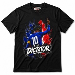 The Dictator 10 France 2026 World Cup Match Day Shirt Black Soccer Fan Tee Made