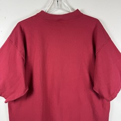 VTG Alabama Crimson Tide Gothic Embroidered Single Stitch Tshirt Size XL Red USA