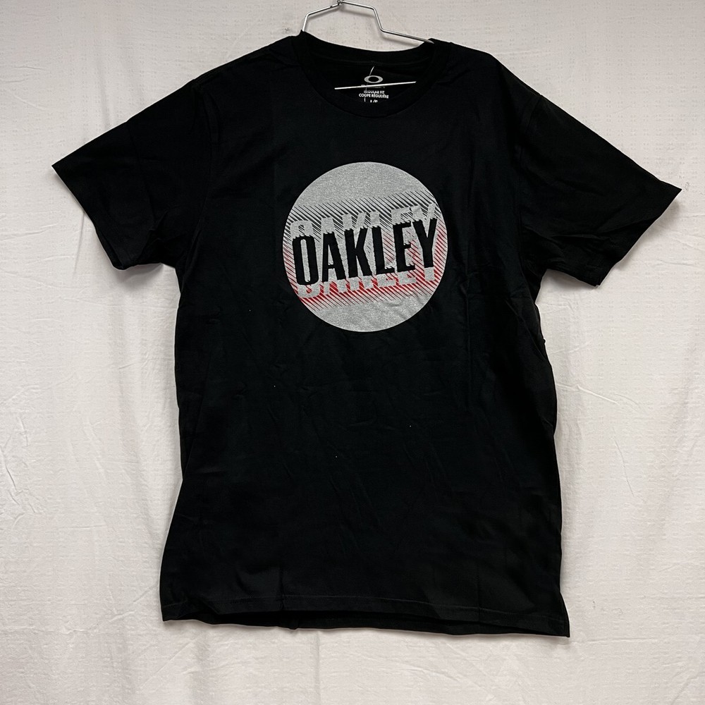 Oakley Mens Major Tee Short Sleeve T-Shirt Jet Black Size Large NEW