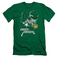 POWER RANGERS GREEN RANGER Licensed Adult Men’s Graphic Tee Shirt SM-4XL
