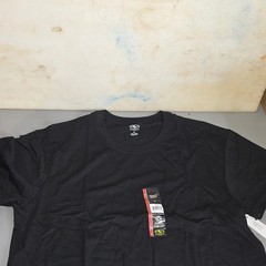 6Black Athletic Works Men’s Black Tri-Blend Crew Neck Moisture Wicking T-Shirt M