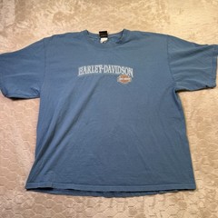 Harley Davidson Embroidered Logo Shirt Sz XXL Vacaville California See Pics