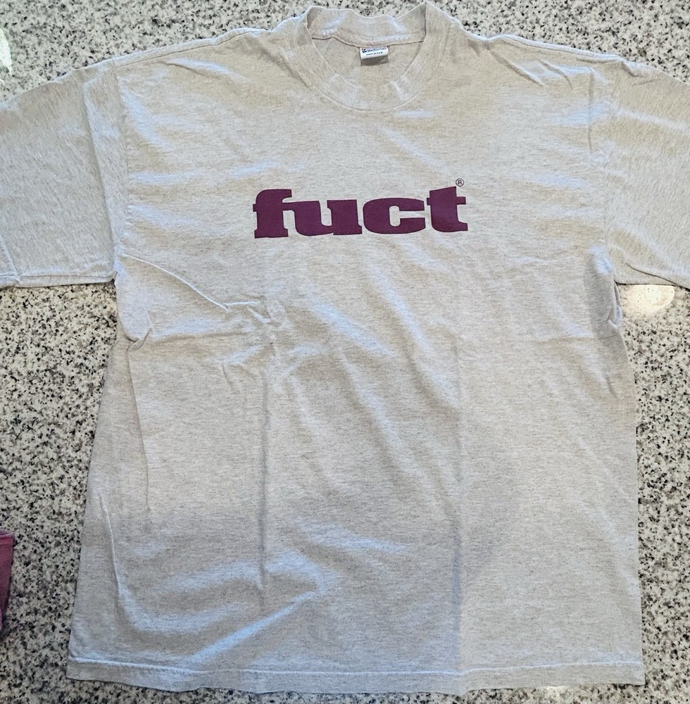 FUCT Logo Graphic T-Shirt Pre-Shrunk Size XL