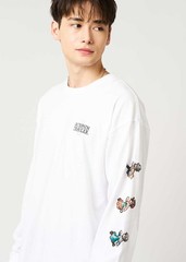 [Graniph] Bravely Default / Octopath Traveler Eight Travelers White Long Sleeve