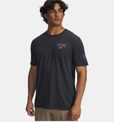 Under Armour 6004109 Men’s Size M UA Freedom Military Graphic Tee T-Shirt Gray