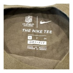 Nike NFL Rams Men Size Small On Field Apparel Long Sleeve Dri-Fit T Shirt Olive