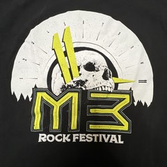 Hanes M3 rock festival graphic T-shirt men’s% cotton black 2019 Merriweather